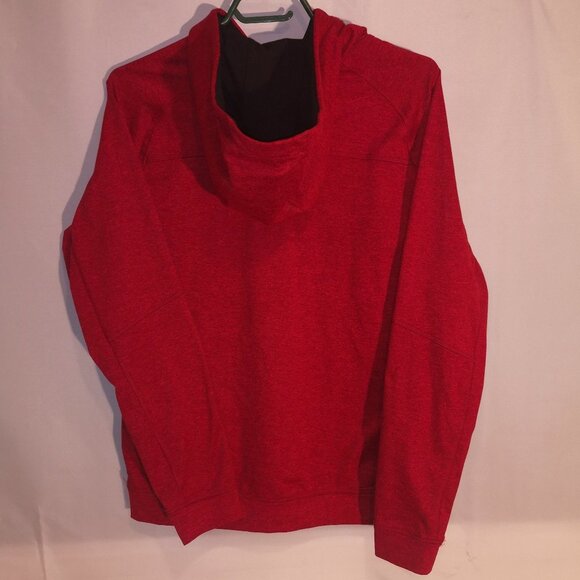 American Eagle Outfitters Flex Ladies Size Small Red Fleece Lined Hoodie - Picture 2 of 6